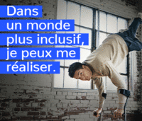 Bouton Web de la Semaine québécoise des personnes handicapées 2022.