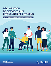 Couverture de la Déclaration de services aux citoyennes et citoyens.