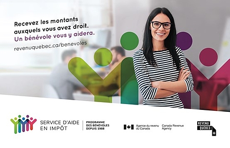 Service d’aide en impôt – Programme des bénévoles.