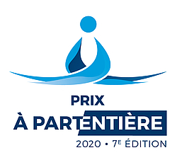 Logo du Prix À part entière 2020, septième édition.