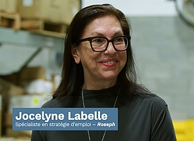 Photo de madame Jocelyne Labelle, spécialiste en stratégie d'emploi - ROSEPH.