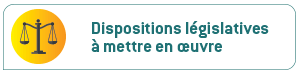 Ouvrir la catégorie : Mise en oeuvre et respect des dispositions législatives existantes dans une nouvelle page.