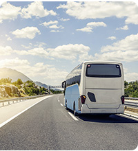 autobus interurbain.